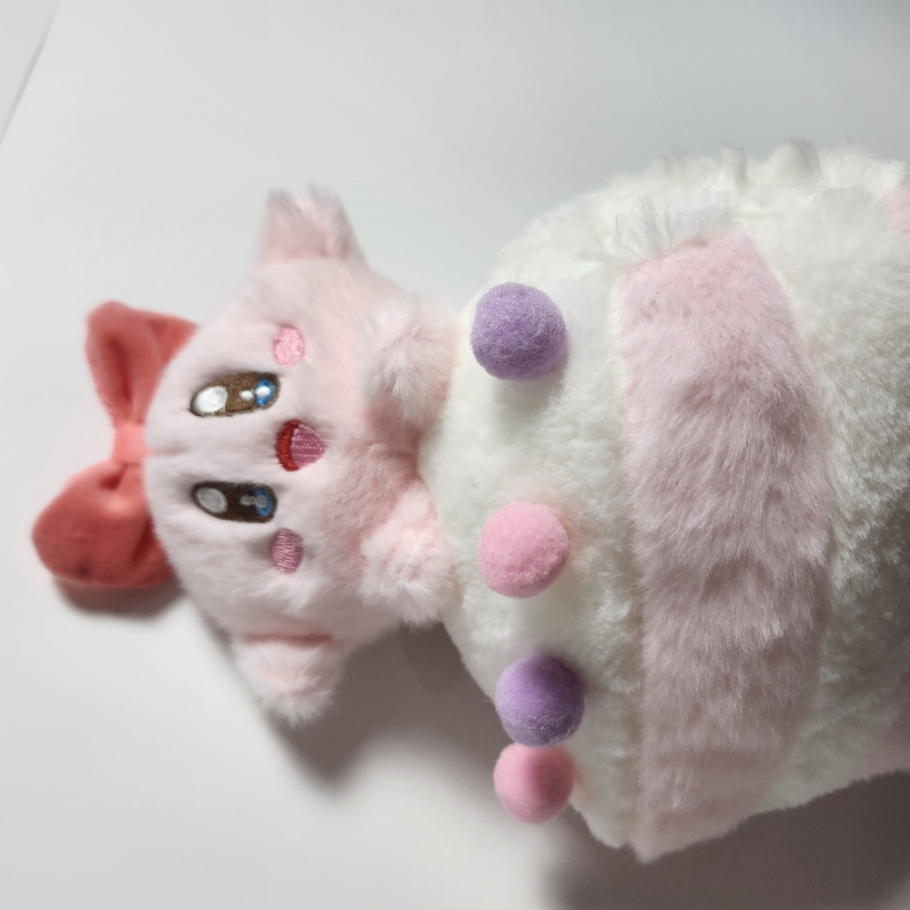 New Limited Edition Kirby Plush with Pink and White Accents